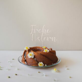 Cake Topper für Kuchen zum Osterbrunch.