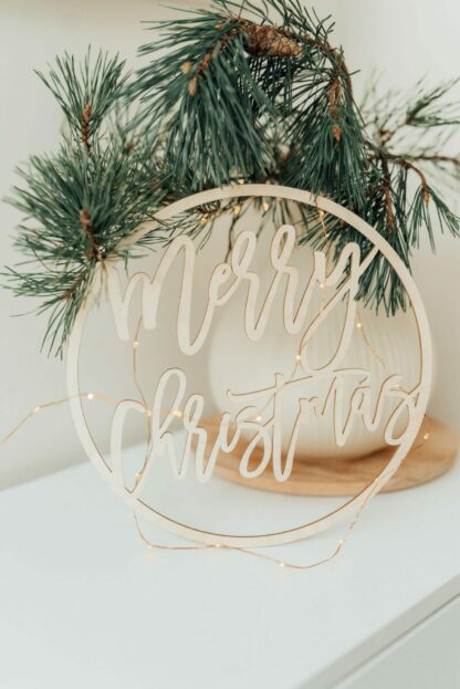 Holzring Merry Christmas – Bild 2