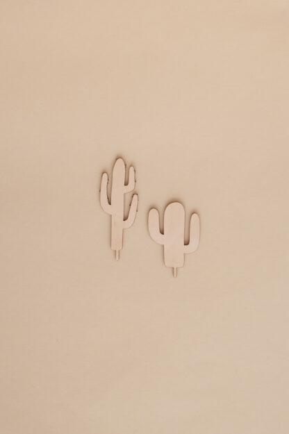 Auf diesem Bild sieht man Kakteen als Stecker für den Geburtstagskranz.