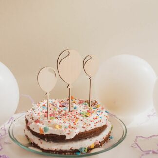 Cake Topper Luftballons