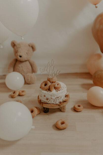Wild one Cake Topper zum ersten Geburtstag.