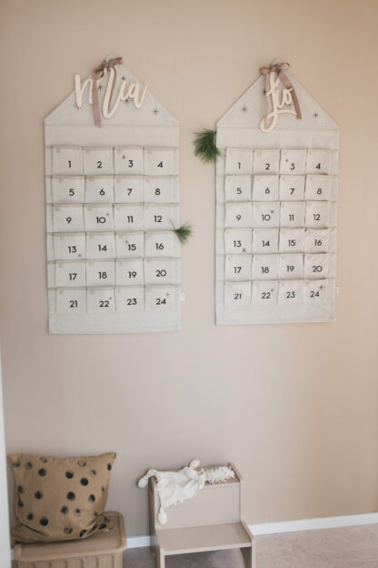 Schriftzug für personalisierten Adventskalender – Bild 2