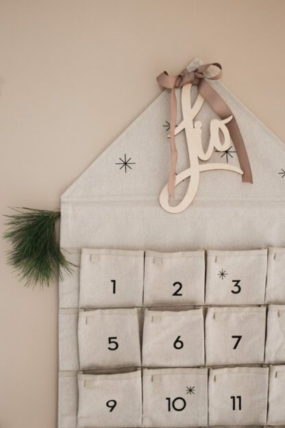 Schriftzug für personalisierten Adventskalender – Bild 9