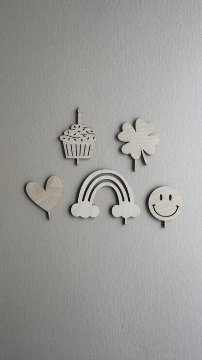 5-tlg. Stecker Geburtstag Set