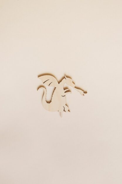 Stecker Drache für den Geburtstagskranz.