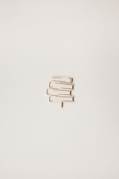 Bücher Stecker zur Einschulung für den Geburtstagskranz.