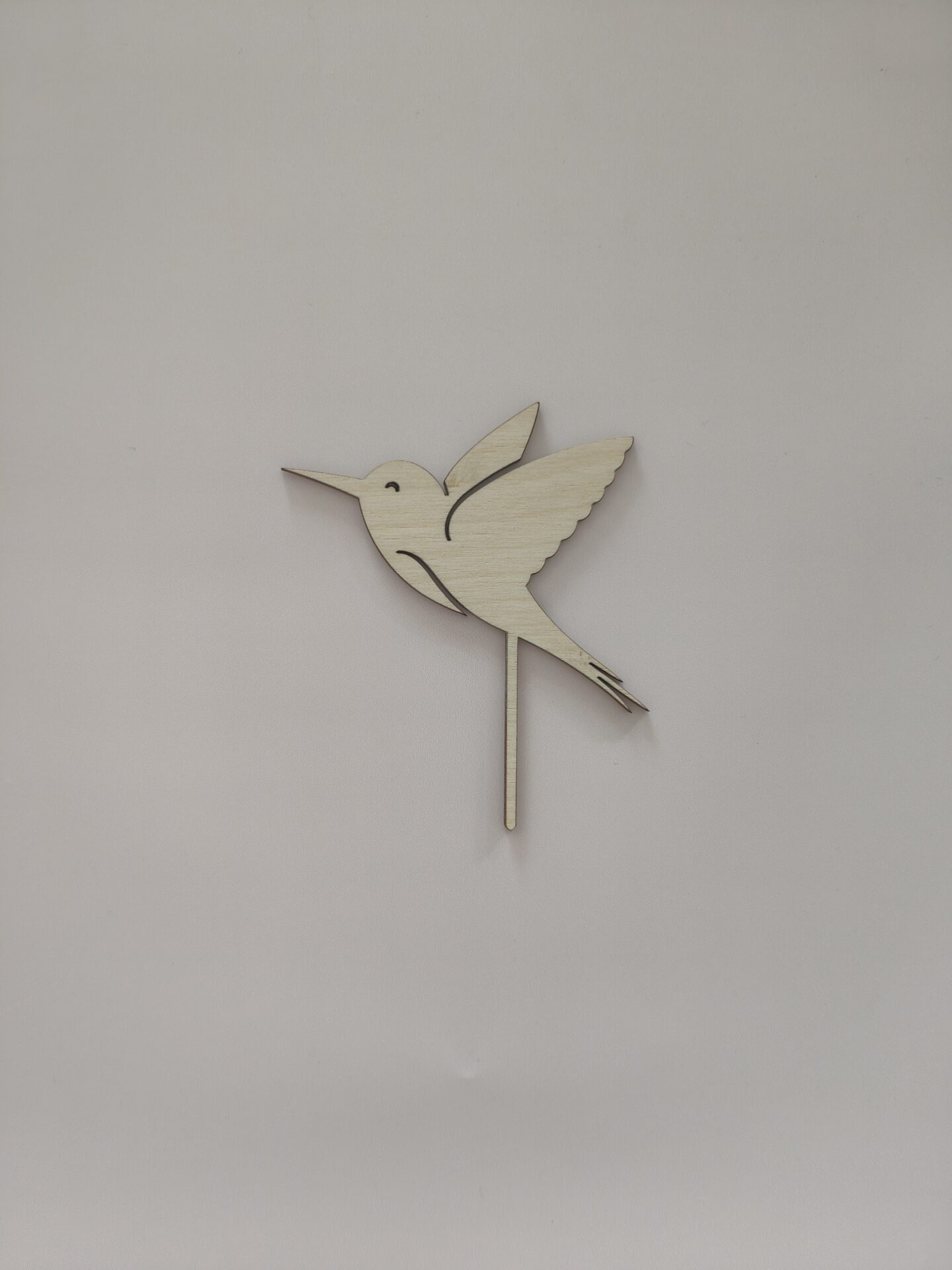 Kolibri Stecker für den Geburtstagskranz.