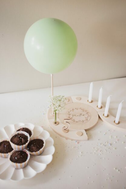 Geburtstagskranz zum ersten Geburtstag.
