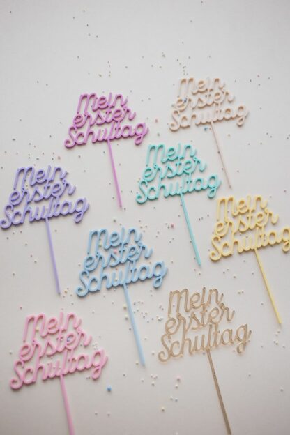 Kuchden Stecker zur Einschulung.