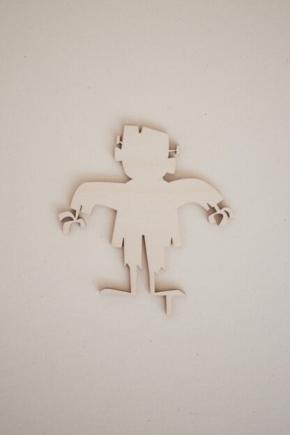 Frankenstein Stecker für den Geburtstagskranz für eine Halloween Party.