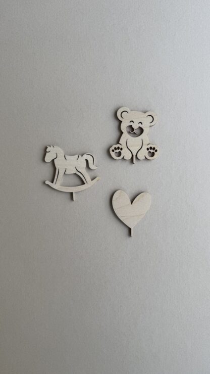 3-tlg. Stecker Babyparty Set