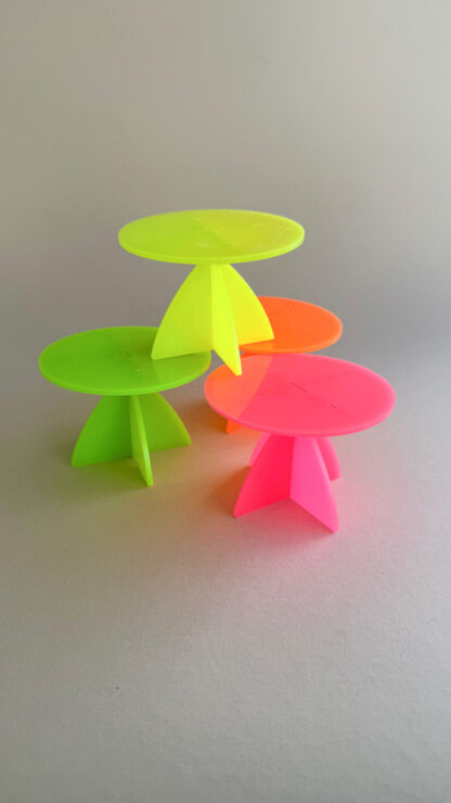 Neon Cupcake Ständer – Bild 2