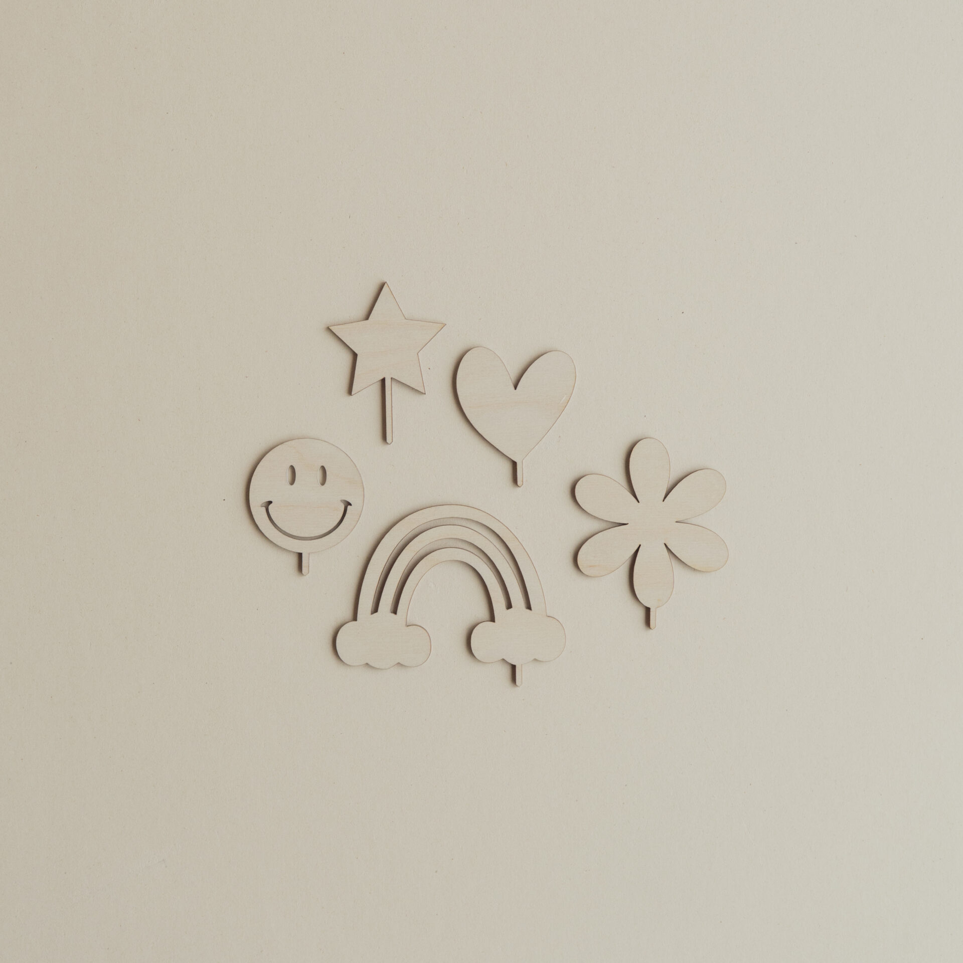 Bunte Tüte Stecker Set Geburtstagskranz.
