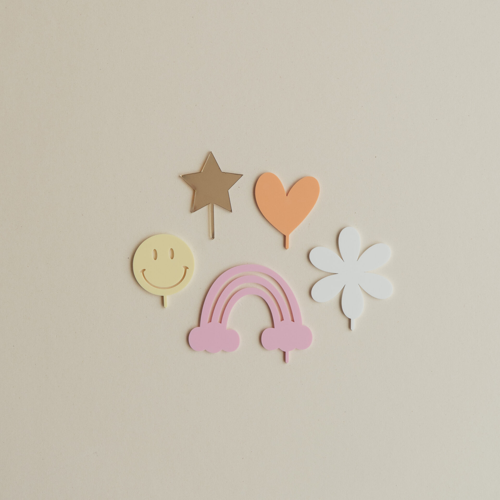 Bunte Tüte Stecker Set Geburtstagskranz.