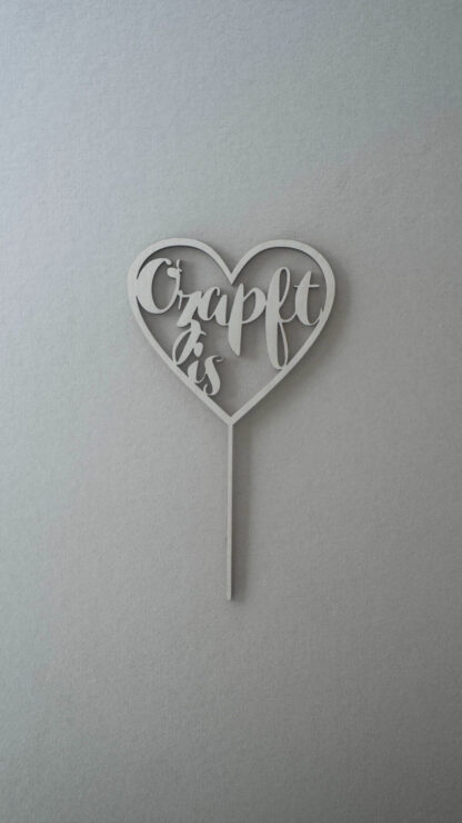 Cake Topper Oktoberfest O zapft is