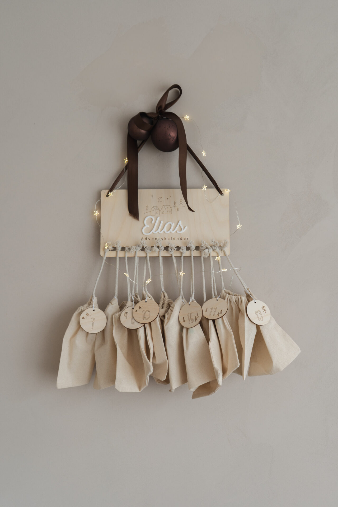 Adventskalender Rechteck personalisiert – Bild 2