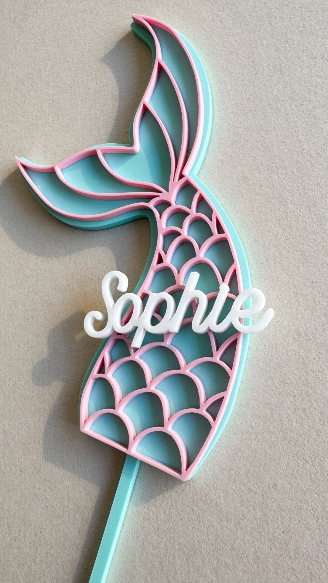 Cake Topper Meerjungfrau – Bild 2