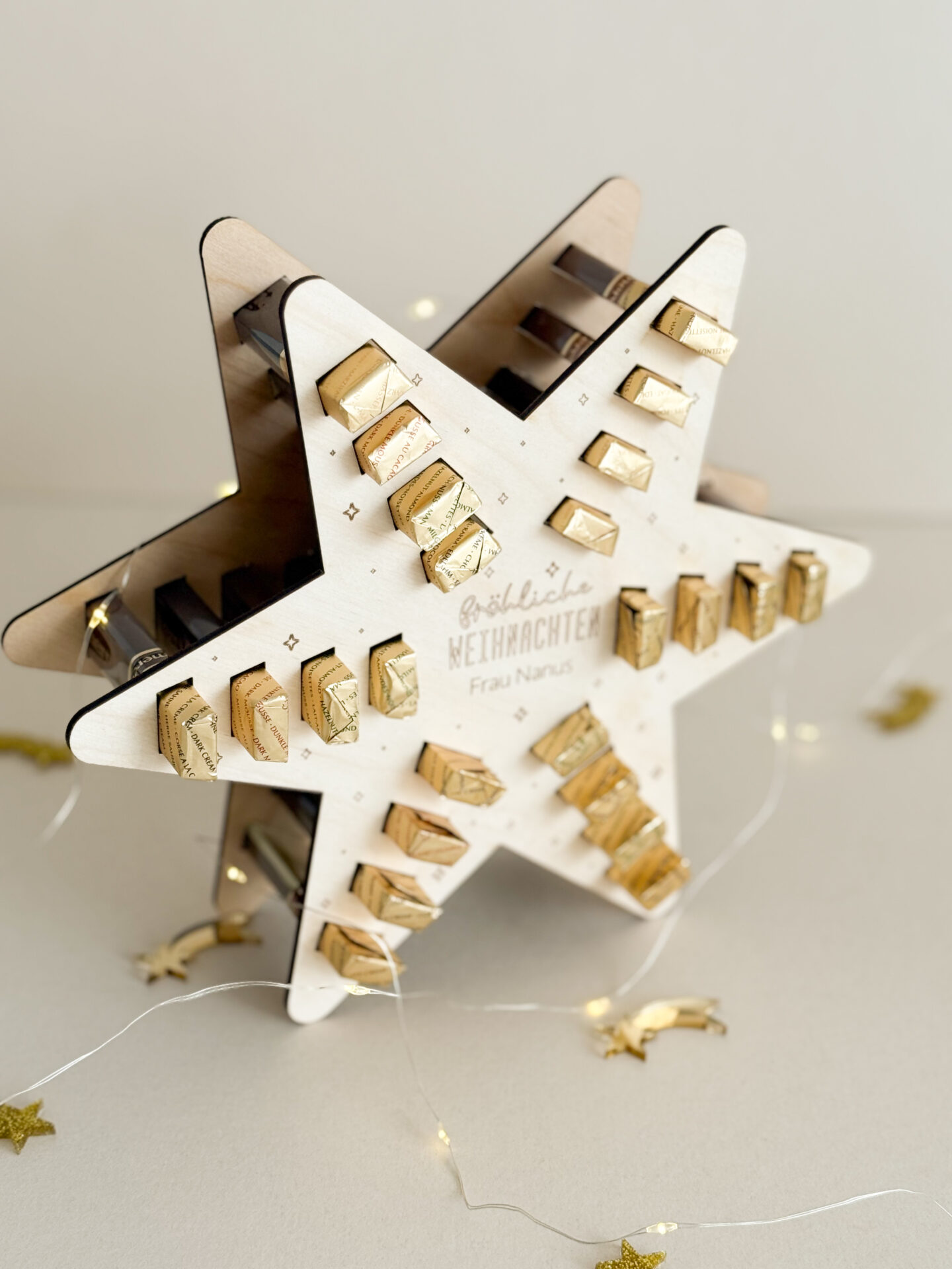DIY Stern für Schokoladenriegel – Bild 5