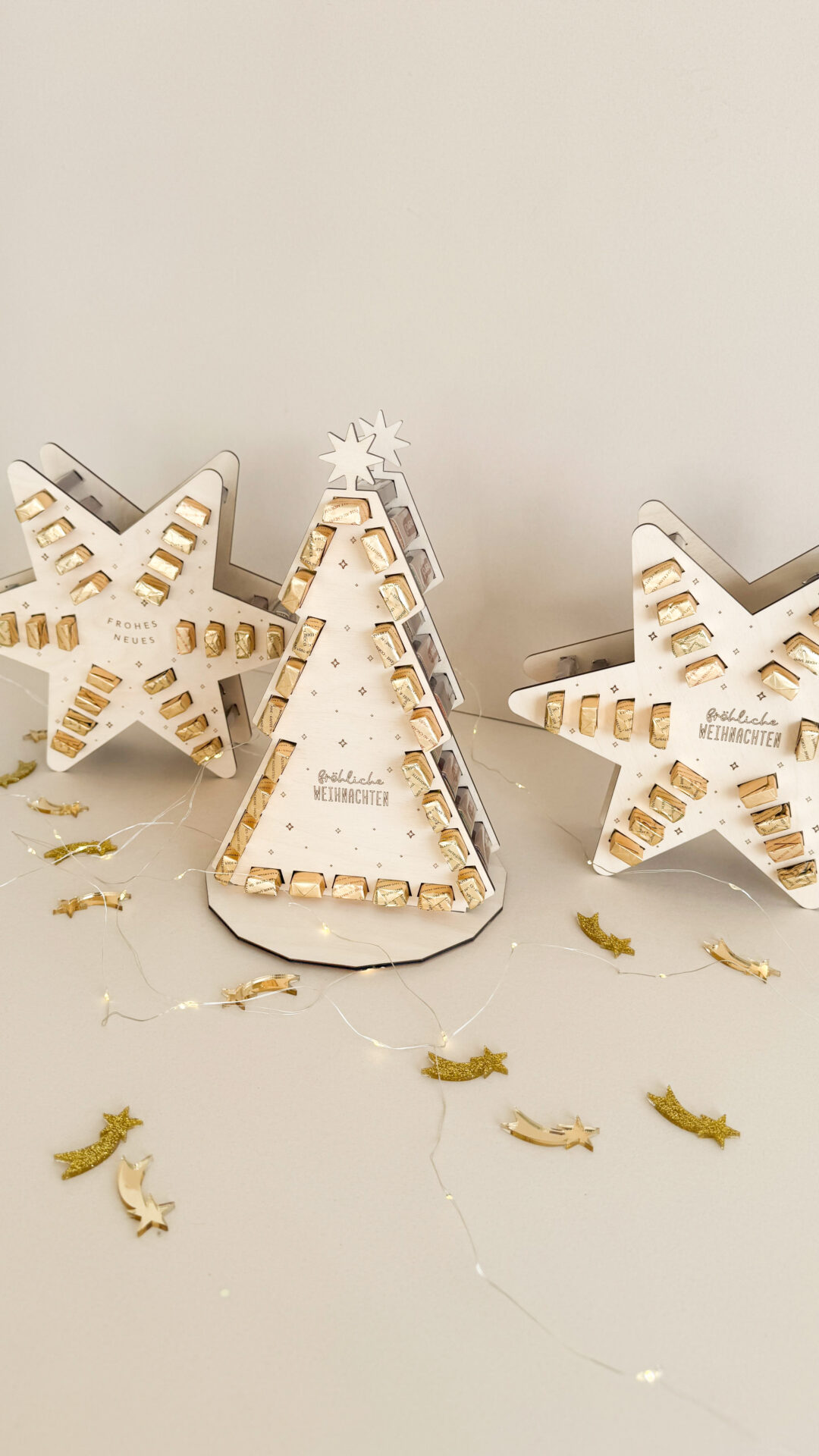 DIY Tannenbaum für Schokoladenriegel – Bild 2