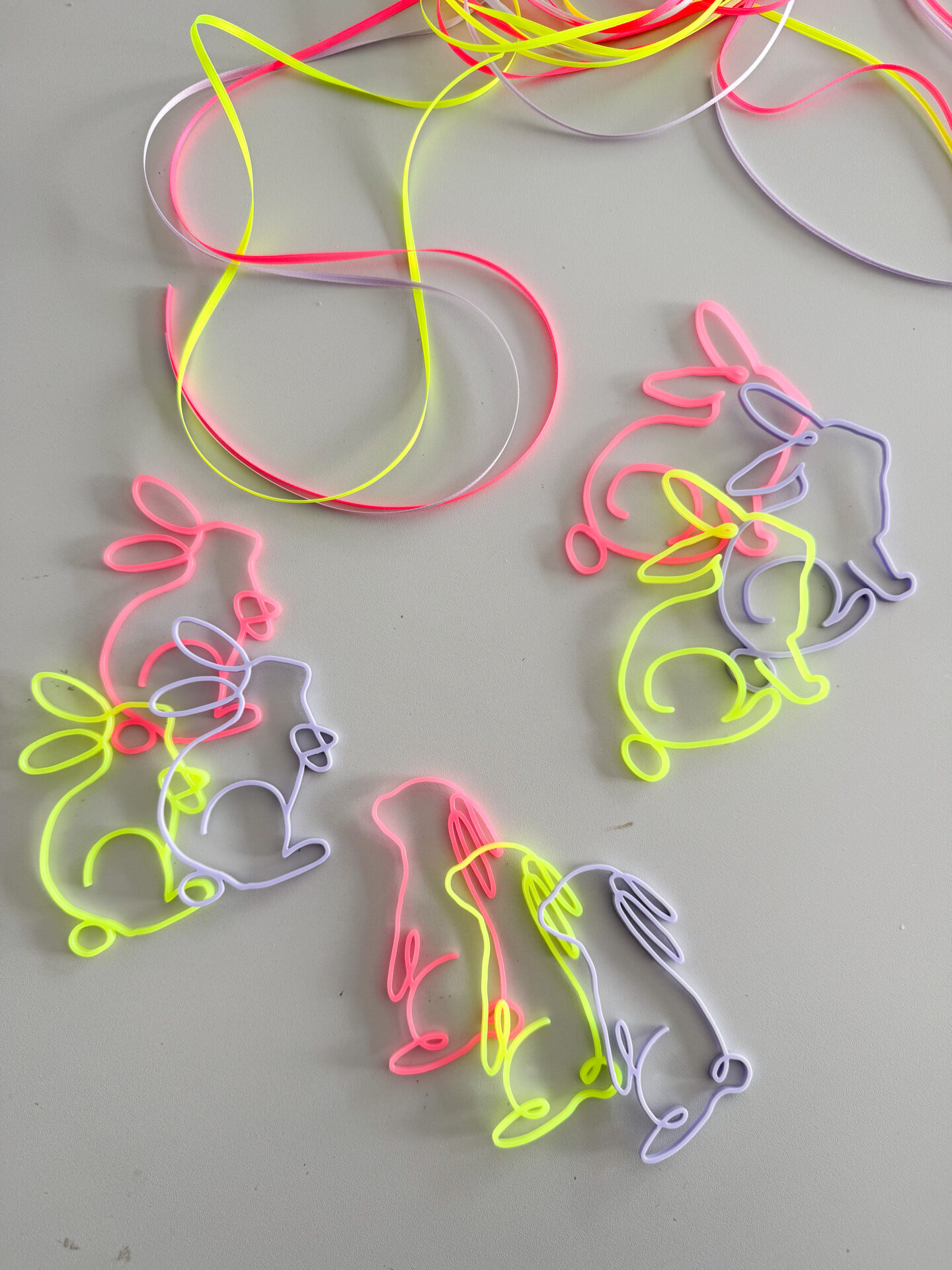 Hasen Anhänger Set 9 tlg.